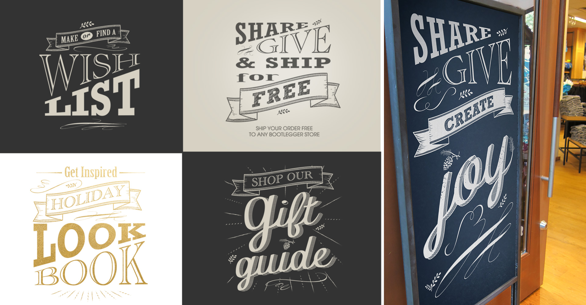 Bootlegger Holiday - Signage