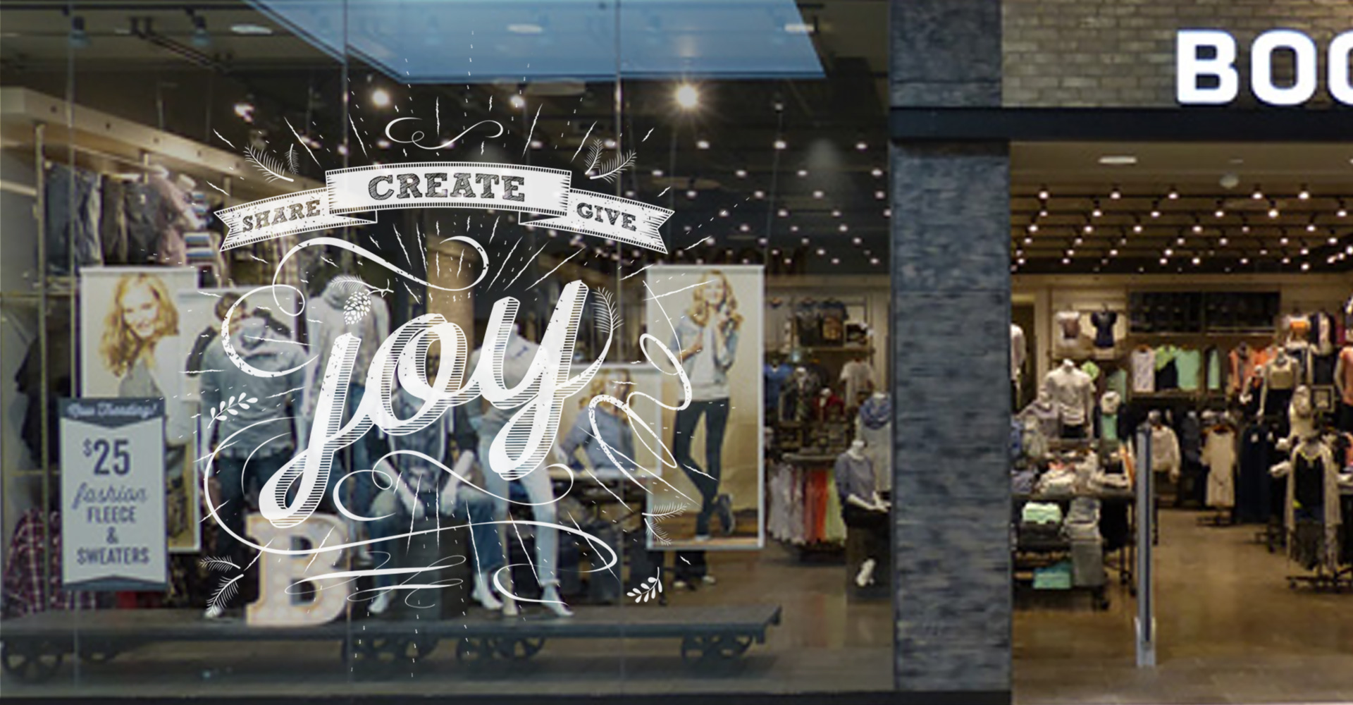 Bootlegger Holiday - Window Decal